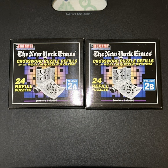 1998 Herbko The New York Times Crossword Companion w/3 sets of Puzzles - Picture 7 of 8